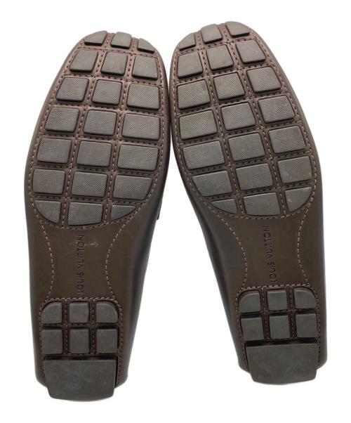 LOUIS VUITTON（ルイ ヴィトン）LOUIS VUITTON (ルイ ヴィトン) モンテカルロドライビングシューズ ブラウン サイズ:7の古着・服飾アイテム
