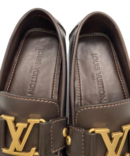 LOUIS VUITTON（ルイ ヴィトン）LOUIS VUITTON (ルイ ヴィトン) モンテカルロドライビングシューズ ブラウン サイズ:7の古着・服飾アイテム