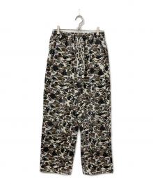 KEBOZ（ケボズ）の古着「CAMO SWEAT PANTS」｜グレー