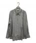 jieda（ジエダ）の古着「SWITCHING BUTTON DOWN SHIRT」｜グレー