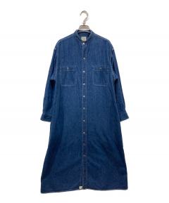 中古・古着通販】ARULLE (アリュール) ノーカラーデニムジャケット