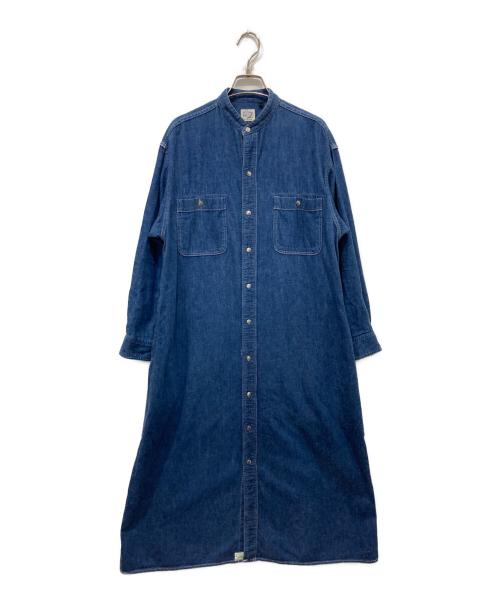 orSlow（オアスロウ）orSlow (オアスロウ) デニムシャツワンピース インディゴ サイズ:1の古着・服飾アイテム