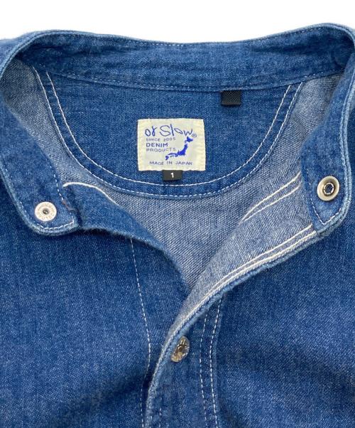 orSlow（オアスロウ）orSlow (オアスロウ) デニムシャツワンピース インディゴ サイズ:1の古着・服飾アイテム