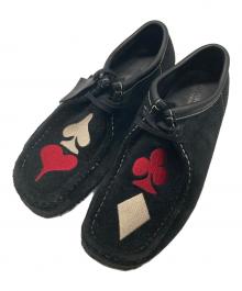 CLARKS ORIGINALS×stussy（クラークス オリジナルズ×ステューシー）の古着「Wallabee / ワラビー」｜ブラック
