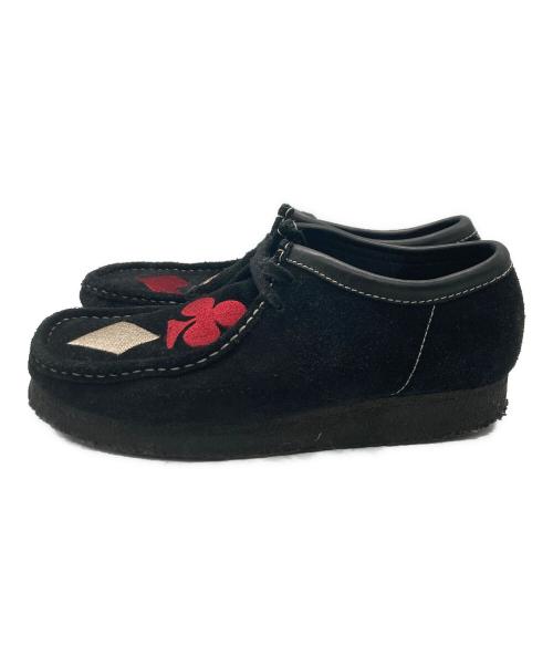 CLARKS ORIGINALS（クラークス オリジナルズ）CLARKS ORIGINALS (クラークス オリジナルズ) stussy (ステューシー) Wallabee / ワラビー ブラック サイズ:25.5cmの古着・服飾アイテム