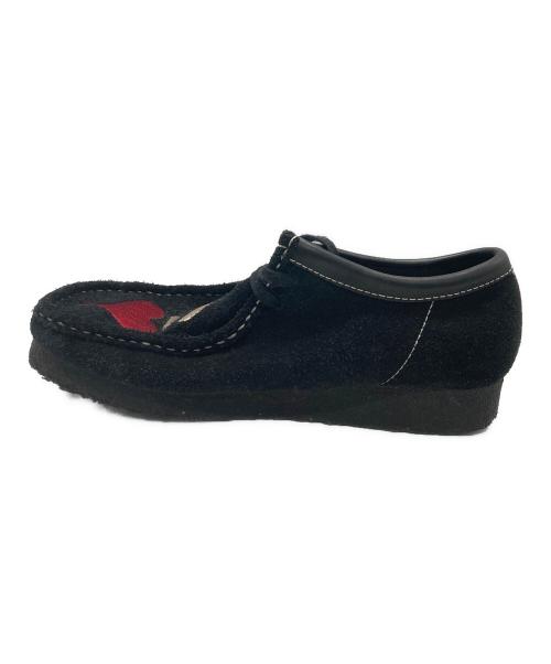 CLARKS ORIGINALS（クラークス オリジナルズ）CLARKS ORIGINALS (クラークス オリジナルズ) stussy (ステューシー) Wallabee / ワラビー ブラック サイズ:25.5cmの古着・服飾アイテム