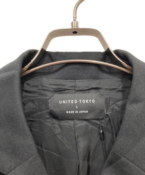 UNITED TOKYO（ユナイテッドトーキョー）UNITED TOKYO (ユナイテッドトーキョー) カットワークベストワンピース ブラック サイズ:1の古着・服飾アイテム
