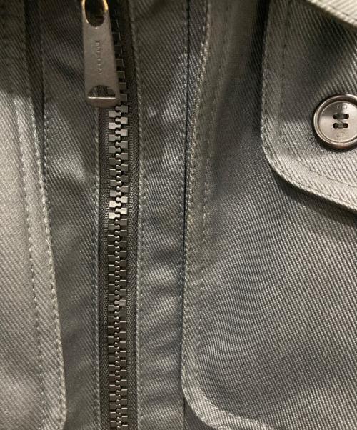 DIOR HOMME（ディオール オム）DIOR HOMME (ディオール オム) コーティングブルゾン グレー サイズ:46の古着・服飾アイテム