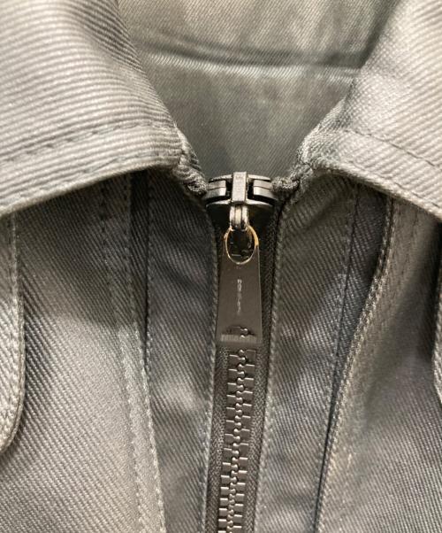 DIOR HOMME（ディオール オム）DIOR HOMME (ディオール オム) コーティングブルゾン グレー サイズ:46の古着・服飾アイテム