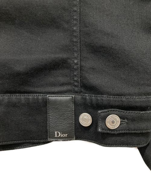 DIOR HOMME（ディオール オム）DIOR HOMME (ディオール オム) ジップアップデニムジャケット ブラック サイズ:48の古着・服飾アイテム