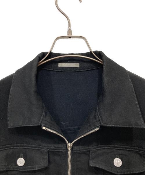 DIOR HOMME（ディオール オム）DIOR HOMME (ディオール オム) ジップアップデニムジャケット ブラック サイズ:48の古着・服飾アイテム