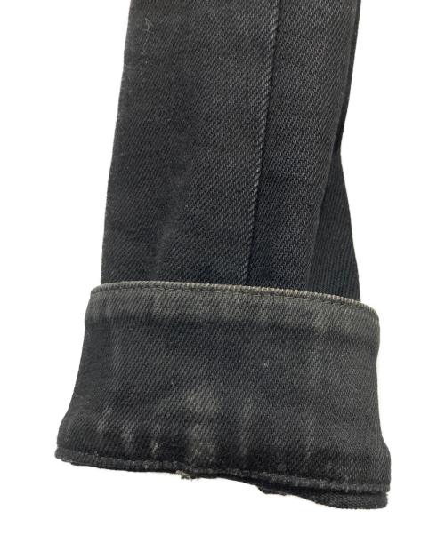 DIOR HOMME（ディオール オム）DIOR HOMME (ディオール オム) ジップアップデニムジャケット ブラック サイズ:48の古着・服飾アイテム