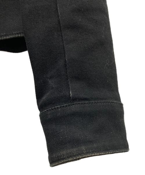 DIOR HOMME（ディオール オム）DIOR HOMME (ディオール オム) ジップアップデニムジャケット ブラック サイズ:48の古着・服飾アイテム