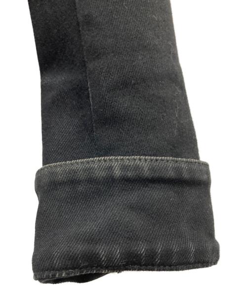 DIOR HOMME（ディオール オム）DIOR HOMME (ディオール オム) ジップアップデニムジャケット ブラック サイズ:48の古着・服飾アイテム