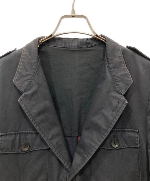 GUCCI（グッチ）GUCCI (グッチ) ミリタリージャケット ブラック サイズ:46の古着・服飾アイテム