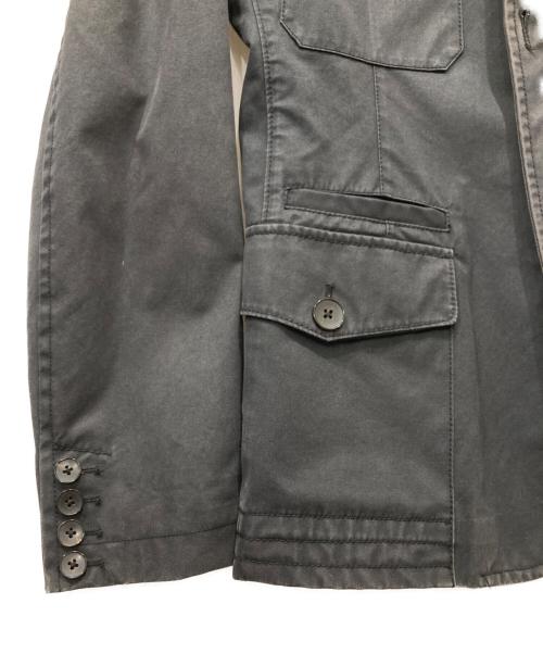 GUCCI（グッチ）GUCCI (グッチ) ミリタリージャケット ブラック サイズ:46の古着・服飾アイテム