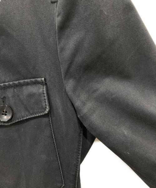 GUCCI（グッチ）GUCCI (グッチ) ミリタリージャケット ブラック サイズ:46の古着・服飾アイテム