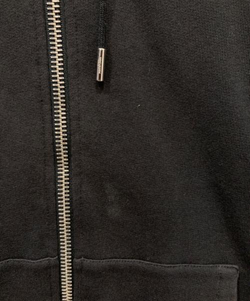 Saint Laurent Paris（サンローランパリ）Saint Laurent Paris (サンローランパリ) スタッズデザインジップスウェットパーカー ブラック サイズ:Mの古着・服飾アイテム