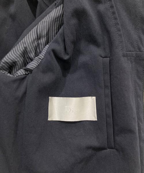 DIOR HOMME（ディオール オム）Dior Homme (ディオール オム) バックジップモッズコート ネイビー サイズ:44の古着・服飾アイテム