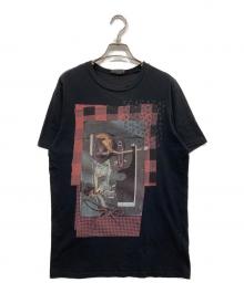 DIOR HOMME（ディオール オム）の古着「プリントTシャツ」｜ブラック
