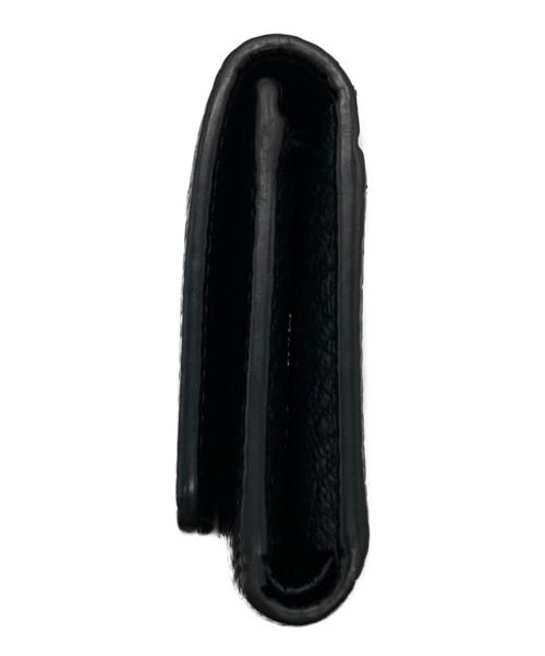 Maison Margiela（メゾンマルジェラ）Maison Margiela (メゾンマルジェラ) 4ステッチ 三つ折り ウォレット ブラックの古着・服飾アイテム