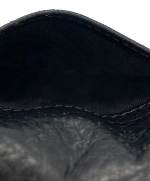 Maison Margiela（メゾンマルジェラ）Maison Margiela (メゾンマルジェラ) 4ステッチ 三つ折り ウォレット ブラックの古着・服飾アイテム