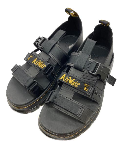 Dr.Martens（ドクターマーチン）Dr.Martens (ドクターマーチン) PEARSON マルチストラップ サンダル ブラック サイズ:42の古着・服飾アイテム