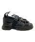 中古・古着 Dr.Martens (ドクターマーチン) PEARSON マルチストラップ サンダル ブラック サイズ:42：10000円