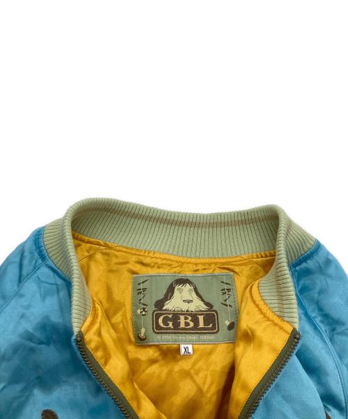 GBL（ジービーエル）GBL (ジービーエル) スカジャン ブルー サイズ:XLの古着・服飾アイテム