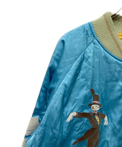 GBL（ジービーエル）GBL (ジービーエル) スカジャン ブルー サイズ:XLの古着・服飾アイテム