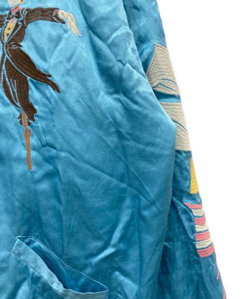 GBL（ジービーエル）GBL (ジービーエル) スカジャン ブルー サイズ:XLの古着・服飾アイテム