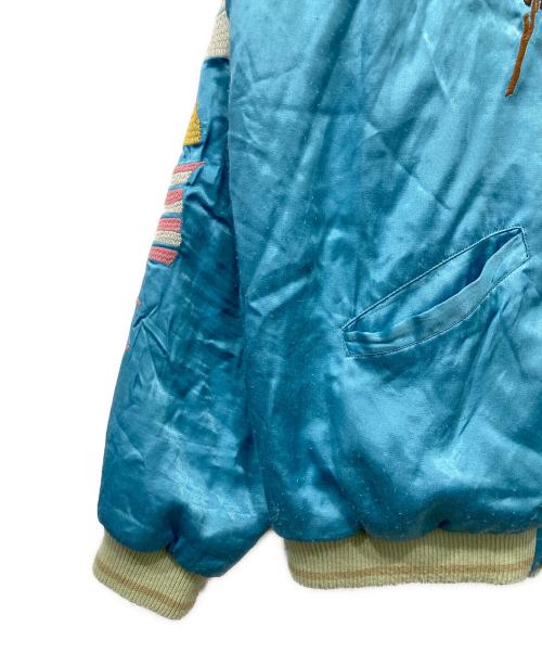 GBL（ジービーエル）GBL (ジービーエル) スカジャン ブルー サイズ:XLの古着・服飾アイテム
