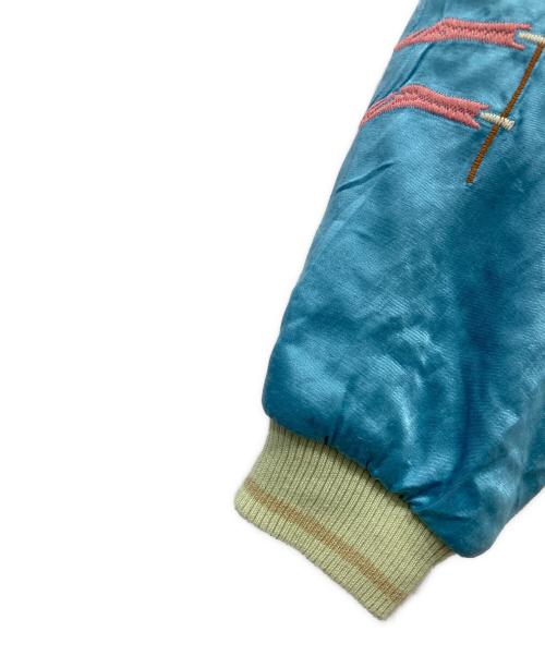 GBL（ジービーエル）GBL (ジービーエル) スカジャン ブルー サイズ:XLの古着・服飾アイテム