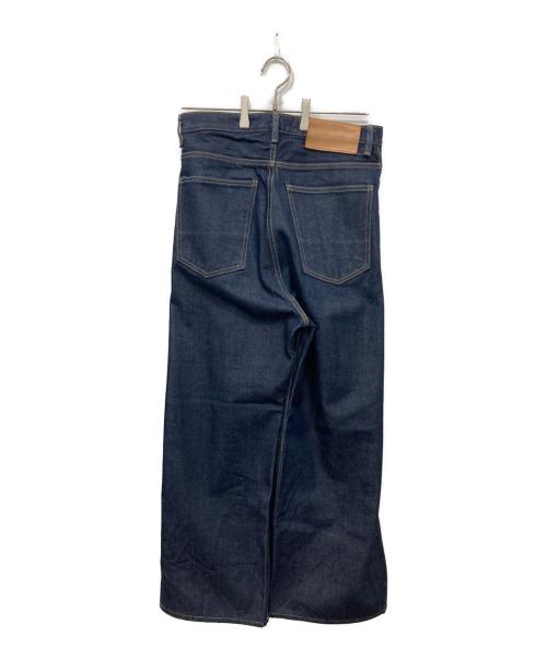 SUBLATIONS（サブレーションズ）SUBLATIONS (サブレーションズ) 2TUCK WIDE DENIM PANTS / ２タックワイドデニムパンツ インディゴの古着・服飾アイテム