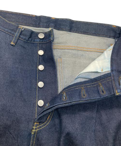 SUBLATIONS（サブレーションズ）SUBLATIONS (サブレーションズ) 2TUCK WIDE DENIM PANTS / ２タックワイドデニムパンツ インディゴの古着・服飾アイテム