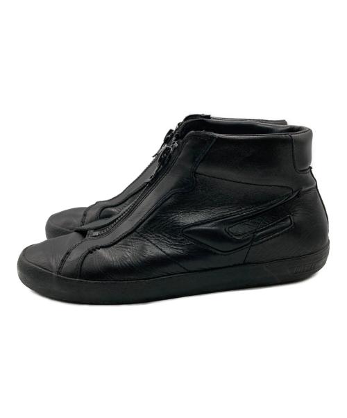 DIESEL（ディーゼル）DIESEL (ディーゼル) S-LEROJI ZIP MID ブラック サイズ:27の古着・服飾アイテム