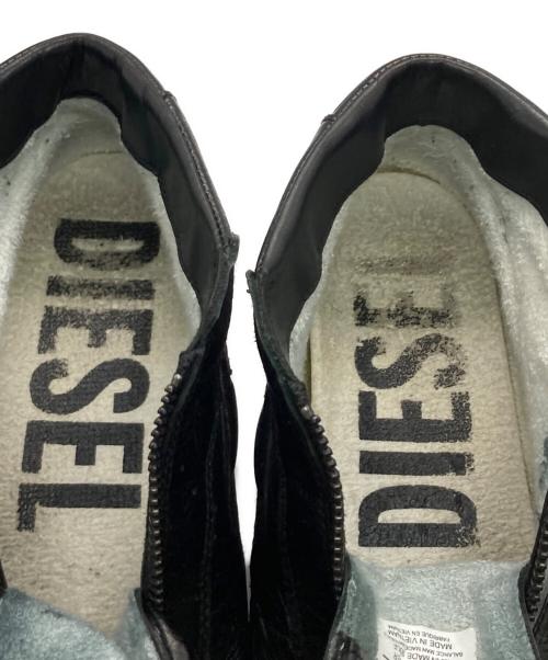DIESEL（ディーゼル）DIESEL (ディーゼル) S-LEROJI ZIP MID ブラック サイズ:27の古着・服飾アイテム