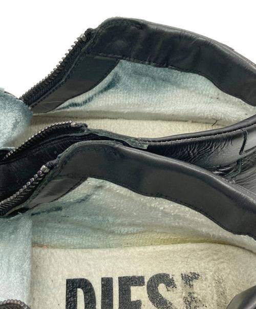 DIESEL（ディーゼル）DIESEL (ディーゼル) S-LEROJI ZIP MID ブラック サイズ:27の古着・服飾アイテム