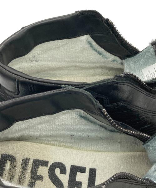 DIESEL（ディーゼル）DIESEL (ディーゼル) S-LEROJI ZIP MID ブラック サイズ:27の古着・服飾アイテム