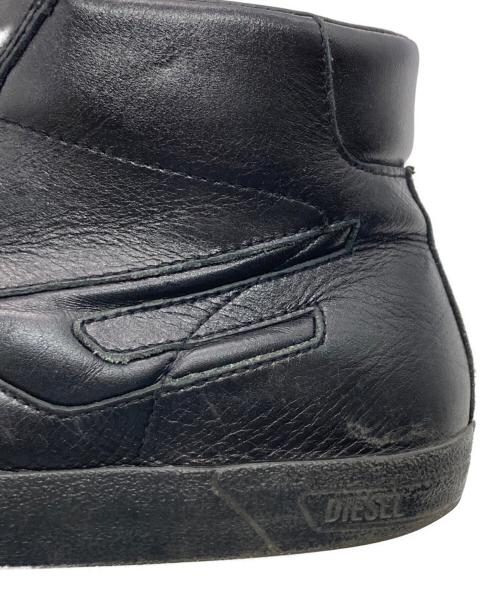 DIESEL（ディーゼル）DIESEL (ディーゼル) S-LEROJI ZIP MID ブラック サイズ:27の古着・服飾アイテム