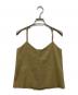 AURALEE（オーラリー）の古着「SELVEDGE WEATHER CLOTH LACE-UP CAMISOLE」｜ベージュ
