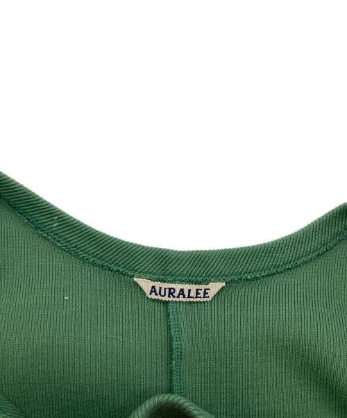 AURALEE（オーラリー）AURALEE (オーラリー) SUPER HEAVY COTTON RIB ONE-PIECE グリーン サイズ:1の古着・服飾アイテム