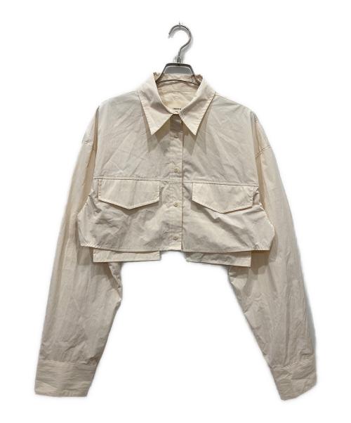 TODAYFUL（トゥデイフル）TODAYFUL (トゥデイフル) Pocket Short Shirts アイボリー サイズ:Freeの古着・服飾アイテム