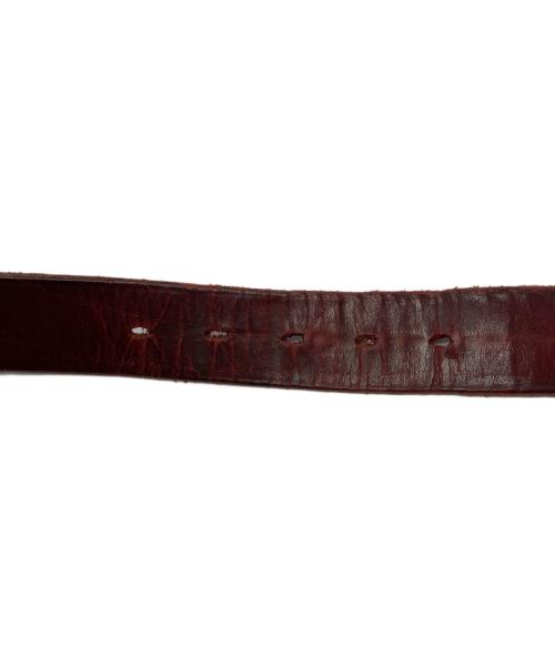 DAINES&HATHAWAY（デインズ＆ハサウェイ）DAINES&HATHAWAY (デインズ＆ハサウェイ) Quick release belt レッド サイズ:32/80の古着・服飾アイテム
