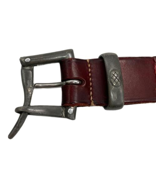 DAINES&HATHAWAY（デインズ＆ハサウェイ）DAINES&HATHAWAY (デインズ＆ハサウェイ) Quick release belt レッド サイズ:32/80の古着・服飾アイテム
