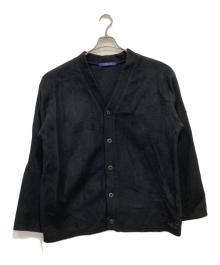 FEELS（フィールズ）の古着「ALPACA WOOL CARDIGAN BLACK」｜ブラック