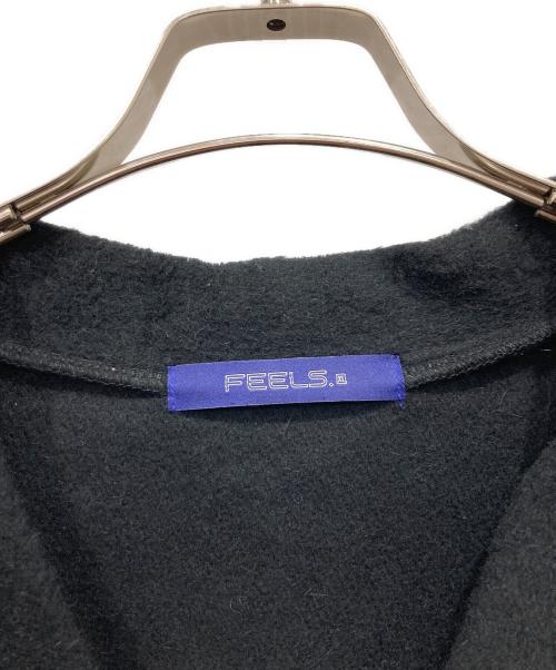 FEELS（フィールズ）FEELS (フィールズ) ALPACA WOOL CARDIGAN BLACK ブラック サイズ:XLの古着・服飾アイテム