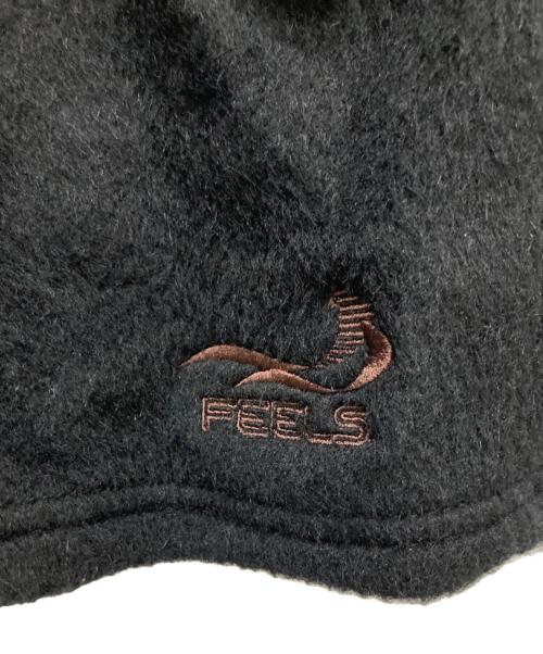 FEELS（フィールズ）FEELS (フィールズ) ALPACA WOOL CARDIGAN BLACK ブラック サイズ:XLの古着・服飾アイテム