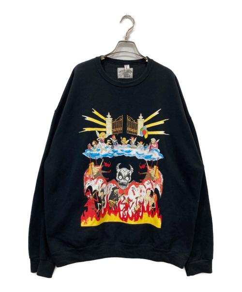 WACKO MARIA（ワコマリア）WACKO MARIA (ワコマリア) JERZEES (ジャージーズ) NECKFACE Edition Graphic Sweatshirt ブラック サイズ:2XLの古着・服飾アイテム