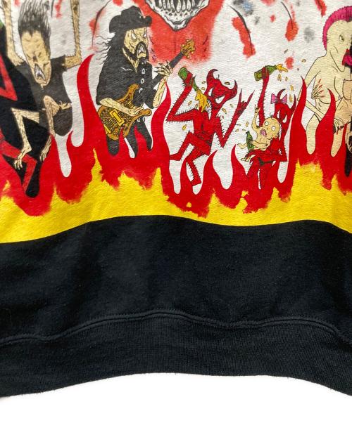 WACKO MARIA（ワコマリア）WACKO MARIA (ワコマリア) JERZEES (ジャージーズ) NECKFACE Edition Graphic Sweatshirt ブラック サイズ:2XLの古着・服飾アイテム